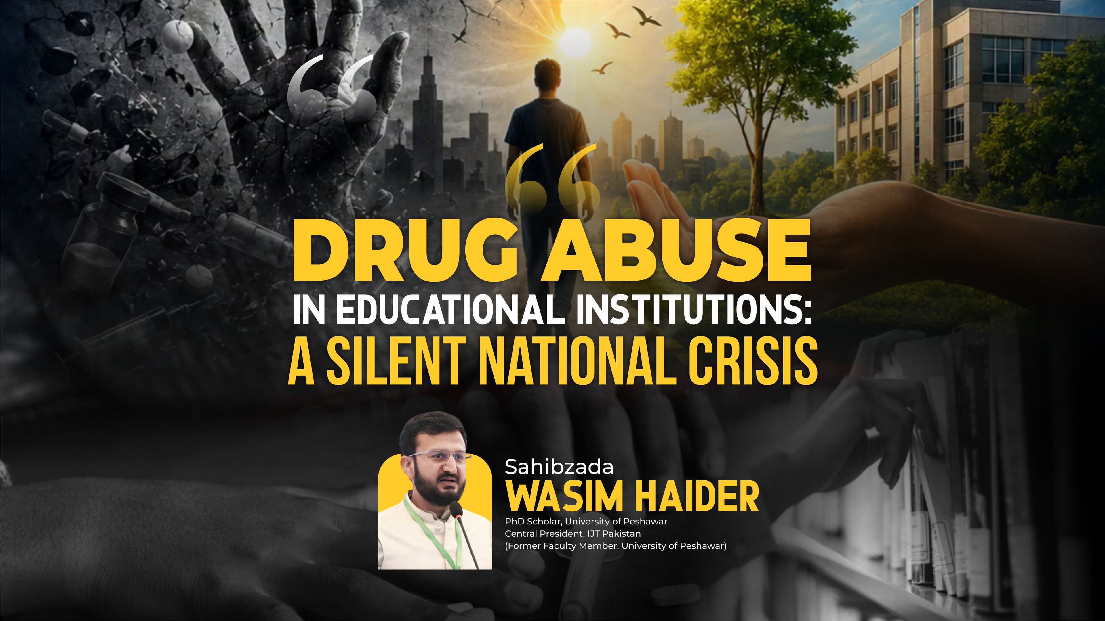 Drug Abuse in Educational Institutions: A Silent National Crisis
